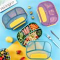 Miniatyrbillede 4 af 5: Bento Box Madkasser til Voksne, 4-Fags Lækagesikker Bento Frokostbeholder, Mikroovn&Opvaskemaskine Sikker