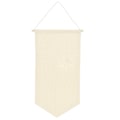 Miniatyrbillede 1 af 3: Vægophængt broche-pin-arrangør - Pin-display-vimpelbanner S white S