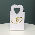 Miniatyrbillede 2 af 4: 50 stk. Papir Candy Boxes, Søde Bryllupsgaveæsker, DIY Festgaveposer, DIY Festpakker, Kreative Papir Godbidæsker til Julefest