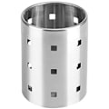 Miniatyrbilde 1 av 5: Bestikkstativ i rustfritt stål, kjøkkenredskapsholder, bestikkurver, runde oppbevaringsstativer for skjeer, kniver, gafler, gave til kvinner, mamma M