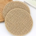 Miniatyrbillede 3 af 5: Naturlige Jute Burlap Bordplade Underlag Pakke med 10 til Spisebord Sengebord Stue Indendørs Udendørs