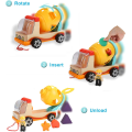 Miniatyrbillede 3 af 5: Træform sortering legetøj til 1 til 2 år gamle småbørn, der lærer at sortere og matche