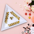 Miniatyrbillede 3 af 5: 1440 stk. limfiks krystal flade rhinestones glassten til neglekunst, kunsthåndværk dekorationer tøj sko Metallic Sunshine 1440pcs