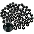 Miniatyrbillede 1 af 3: 576 stk. Lim Fix Flatback Rhinestones Glas Diamant Sten til Neglekunst Håndværk Dekorationer Tøj Sko Jet 576pcs