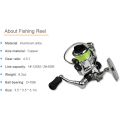 Miniatyrbillede 4 af 5: Fiske Stang Hjul Combo Mini Pen Fiske Stang Kit Teleskopisk Fiske Stang Svinghjul Combo Kit
