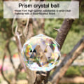 Miniatyrbild 2 av 5: Klar skuren kristallkula prisma glas sfärisk blickkula 60mm