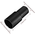 Miniatyrbilde 2 av 5: 2 stk 35 (1-3/8 tommer) mm til 32 mm (1-1/4 tommer) støvsugeradapter for innerdiameter 32 mm børste