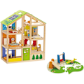 Miniatyrbild 4 av 5: Trähusdocka Möbler Lekplatser Set och Tillbehör Dockhus Tillbehör,