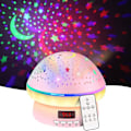 Miniatyrbillede 1 af 5: Stjerneprojektor Nattelys Med 8 Projektionstilstande Rc Stjerneprojektor Lys 360rotation Stjerneprojektor Lampe Galaxy Sky Projektor Batteri