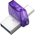 Miniatyrbilde 2 av 5: Kingston DataTraveler microDuo 3C USB-minnepinne 64GB USB Gen 3 Type-C og Type-A - DTDUO3CG3/256GB 64G
