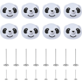 Miniatyrbilde 1 av 5: 8 stk Panda dynetrekk klips Non-Slip klemme klips sengetøy holder for teppe sengetøy gardin klips fester