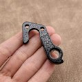 Miniatyrbild 4 av 5: 2-pack cykel bakre växel, växelöron krok svart aluminium bakre krok