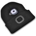 Miniatyrbillede 3 af 5: Unisex 4LED LYSET HUE, USB Genopladelig Løbehue Super Lys Håndfri Forlygte Lommelygte