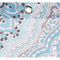 Miniatyrbilde 3 av 5: Dusjforheng i stoff - 72 x 72 tommer, for baderom 72''x72'' Blue/Gray Medallion