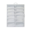 Miniatyrbillede 2 af 4: 120 stk. Dual System Negleforme Poly Uv Gel Finger Extension Kunstig Manicure
