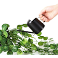 Miniatyrbillede 4 af 5: 300 ml Bonsai-vandkande, rustfrit stål planteblomst lang tudsprøjtekande mini vandkande til hjemmebrug Bonsai indendørs