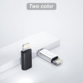 Miniatyrbillede 3 af 5: Micro USB Hun til Lightning Han Opladningsadapter (3-pak) Android Opladningskabel Port Connector Kompatibel med iPhone/iPad Opladningsledning Data Converter