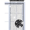 Miniatyrbild 1 av 5: Stränggardin för dörr 200*95cm, Tvättad, Monokrom, i Många Färger gris