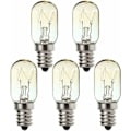 Miniatyrbillede 1 af 3: E14 LED-pære, 5 stk. E12S 120V 10W skruepære, skruepære 2700K, E14 symaskinelampe B0ulb
