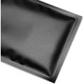 Miniatyrbilde 3 av 5: 100-pakning luktfrie matposer - 15x22+4cm forseglet poser, svart.