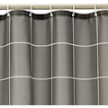 Miniatyrbilde 2 av 5: Dusjforheng i stoff - 72 x 72 tommer, for baderom 72''x72'' Dark Gray Grid