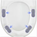 Miniatyrbild 3 av 4: Toalettstolsskydd 8 st Toalettstolsskydd