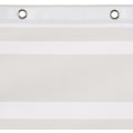 Miniatyrbilde 3 av 4: Dusjforheng i stoff - 72 x 72 tommer, for baderom 72''x72'' Gray Stripe