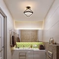 Miniatyrbilde 3 av 5: Taklampe gang LED balkong taklampe varmt hvitt lys 3000K