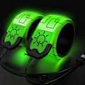 Miniatyrbilde 1 av 5: LED Armbånd for Løping, 2 Pakk Løpelys for Løpere Oppladbare Reflekterende Løpeutstyr Lysende Armbånd green