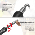 Miniatyrbilde 2 av 5: 2-delt rebar-binder automatisk trekkbinder semi-automatisk teleskopisk krok betong metall rebar-binder verktøy