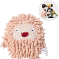 Miniatyrbild 1 av 5: Liten monster katt leksak rolig katt själv-hej inbyggd catnip trä polygonum boll, tandhälsa plysch tugga leksak
