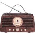 Miniatyrbillede 1 af 5: Retro Bluetooth Højttaler, Bærbar Trådløs Bluetooth Højttaler med FM Radio