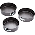 Pikkukuva 1 / 5: Kitchen Craft Kakkuvuoat Tarttumattoman Pinnoitteen Kera, 3 Kpl, Musta