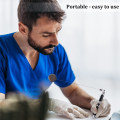 Miniatyrbilde 4 av 5: 6 stk Penneklips Karabinkrok Pen Retractable Badge Roller Pen Belteklips og Karabinkrok Nøkkelring Ballpoint Pen