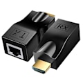 Miniatyrbillede 1 af 4: HDMI-forlænger 30 meter hdmi til RJ45 enkelt netværkskabelforlængelse