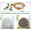 Miniatyrbillede 2 af 3: Hængende håndtørrerhåndklæde, 2 stk. absorberende håndklæde, mikrofiber hængende håndklæde, multifunktionelt hængende håndvand og tørrer hurtigt