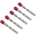 Miniatyrbilde 3 av 5: 5 stk. skrutrekkerbitssett S2 stål magnetisk krysshode PH2 skrutrekkerbits 64,5 cm skaft for gipsskruer Anti-skli magnetisk drivbor