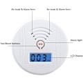 Miniatyrbild 2 av 5: Kolmonoxiddetektor, utbytbar batteridriven kolmonoxidlarmdetektor med digital display och LED-ljus