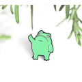 Miniatyrbild 4 av 5: Kawaii pins tecknad söt groda brosch krage pin damkläder metall märke ryggsäck dekoration kawaii grejer