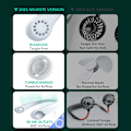 Miniatyrbillede 4 af 5: Bærbar Bladløs Halsventilator med 360° Luftstrøm, Mini USB Genopladelig Elektrisk Ventilator, Håndfri Bærbar Halsbåndsventilator
