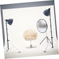 Miniatyrbilde 2 av 5: 1 stk sammenleggbar reflektor bærbar diffusor rekvisita reflektor for studio 2-i-1 fotoreflektor, 60CM (sølv og hvit)