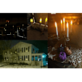 Miniatyrbild 3 av 5: 12 st flamlösa LED-ljus, avsmalnande ljus, 6,5 x 0,9 tum