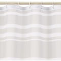 Miniatyrbilde 2 av 4: Dusjforheng i stoff - 72 x 72 tommer, for baderom 72''x72'' Gray Stripe