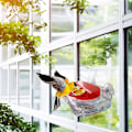 Miniatyrbild 3 av 3: Fönsterkolibrimatare | Fönsterfågelmatare | Fönsterkolibrimatare_x005f_x000d_Sugkopp | Fågelmatare