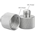 Pikkukuva 2 / 5: Mikrofoniadapteri 5/8\" - 3/8\" -kolmijalka-kierreadapteri mikrofonitelineen adapterille kolmijalka-adapterille 2 kpl