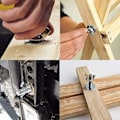 Miniatyrbillede 4 af 4: M6 Vingmøtrikker (Pakke med 10) Rustfrit stål til bolte og fastgørelser - Heavy Duty Fasteners Certificeret Standard ISO965 DIN315