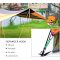 Miniatyrbilde 4 av 5: 12 stk Bungee-krok, presenning Bungee-krok Elastisk Bungee-snorer Camping med krok, Bungee-stropp for presenninger