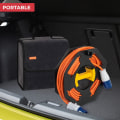 Miniatyrbilde 5 av 5: Caravan Kabeltrommel, Manuell, Tom, for Camping og Husholdning, opptil 25 m Kabel, Plast, Svart og Gul