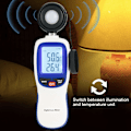 Miniatyrbilde 3 av 5: Digitalt Luxmeter WT81 Lux Meter Bærbar Lysmåler Tester 0-200 000 Lux Test Illuminometer Lysstyrke Tester Data Lagring