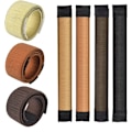 Miniatyrbild 1 av 4: 7-delad hårbulletillverkare Twist Hair Bun Making French Twist Donut Bun Kvinnor Flickor Frisyrverktyg